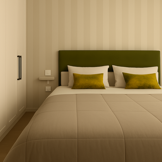 Stripes Wallpaper - Soft Grey/White
