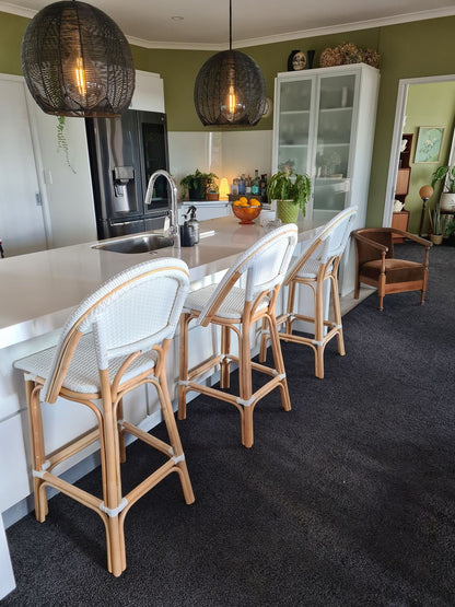 Barcelona Cane Bar Stools - ASK US FOR A DELIVERY QUOTE