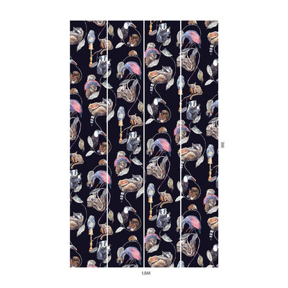 Hackney Empire Hybrid Mural Wallpaper - House of Hackney - Midnight