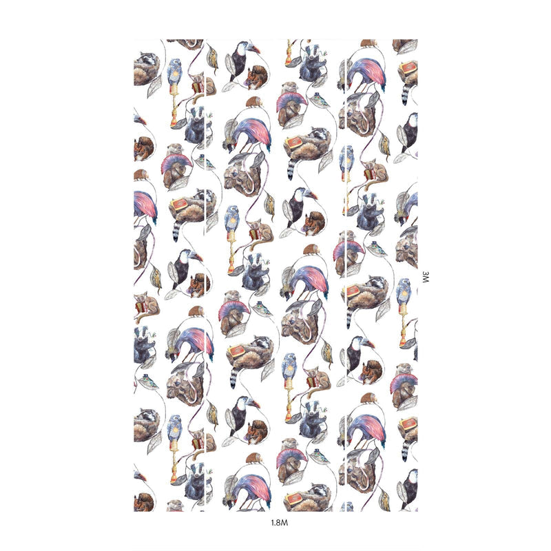 Hackney Empire Hybrid Mural Wallpaper - House of Hackney - White