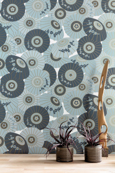 Hanami Wagaza Wallpaper - 5 Colours - Discontinuing