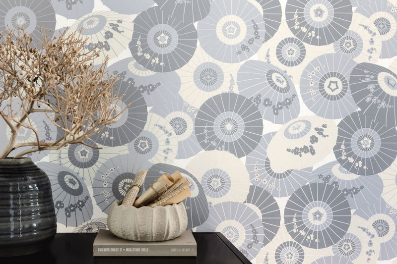 Hanami Wagaza Wallpaper - 5 Colours - Discontinuing