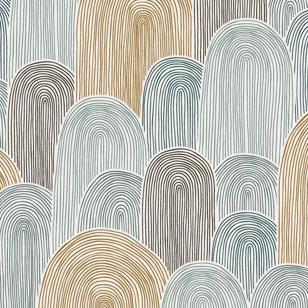 Sample – Haven Wallpaper - Rust