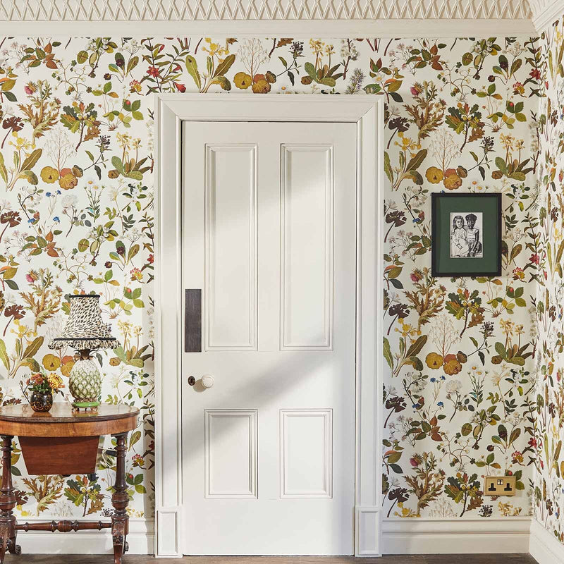 Herbarium Hybrid Mural Wallpaper - House of Hackney - Ecru