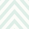 Chevron Wallpaper - Soft Teal/White