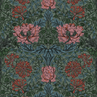 Honeysuckle Hybrid Mural Wallpaper - House of Hackney - Discontinuing