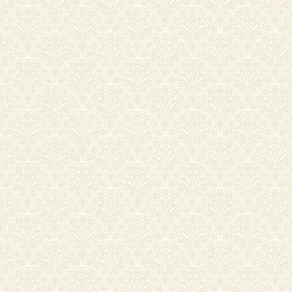 Deco Fan Wallpaper - Natural