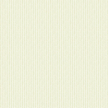 Ditsy Leaf Stripe Wallpaper - Apple