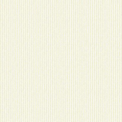 Ditsy Leaf Stripe Wallpaper - Lichen