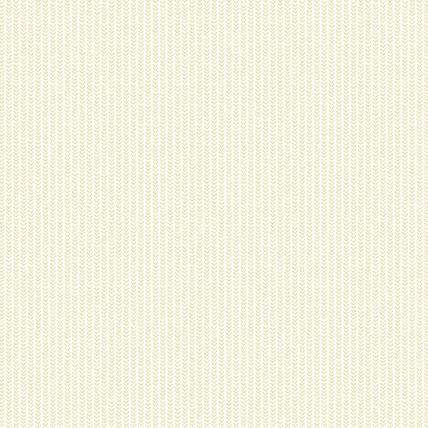 Sample - Ditsy Leaf Stripe Wallpaper - Lichen