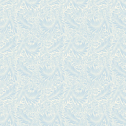 Leaf Vine Wallpaper - Wedgewood Blue