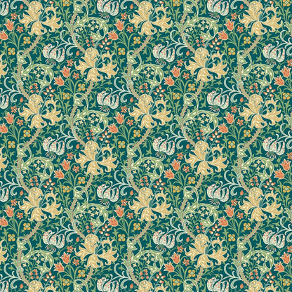 Lily Ogee Wallpaper - Ohpopsi - Emerald