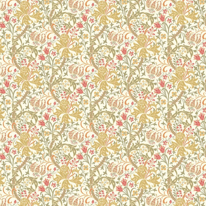 Lily Ogee Wallpaper - Ohpopsi - Olive Green