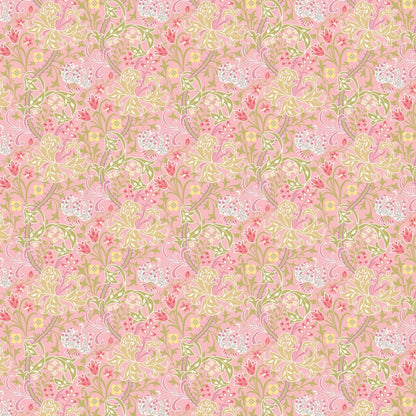 Lily Ogee Wallpaper - Ohpopsi - Rose Pink