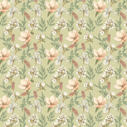 Orchid Bloom Wallpaper - Artichoke