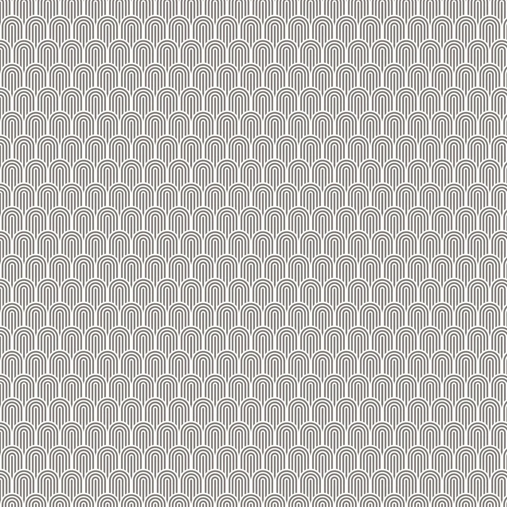 Retro Arch Wallpaper - Black