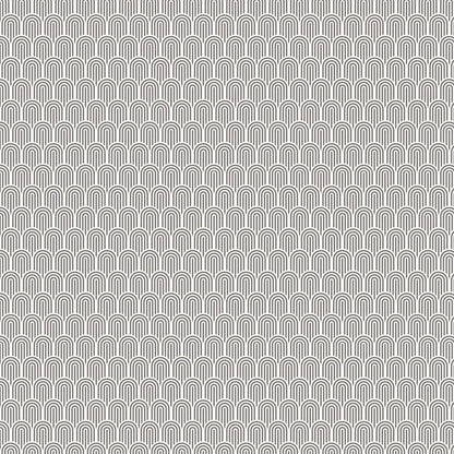 Retro Arch Wallpaper - Black