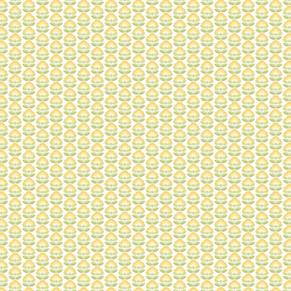 Retro Flower - Blooms Wallpaper - Sunshine
