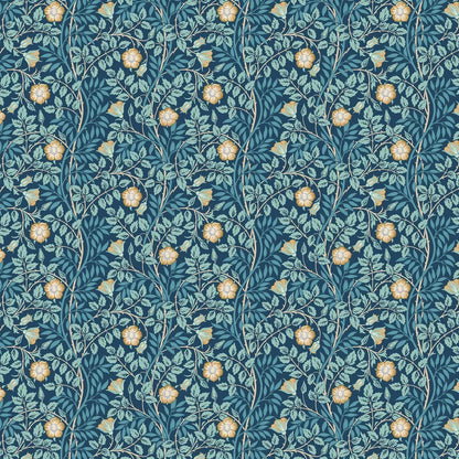 Rosehip Trail Wallpaper - Ohpopsi - Navy Blue