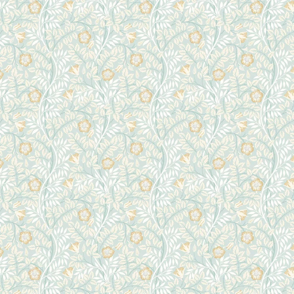 Rosehip Trail Wallpaper - Ohpopsi - Seafoam