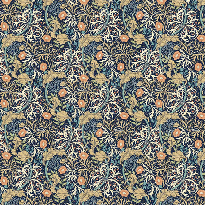 Seaweed Garden Wallpaper - Ohpopsi - Navy