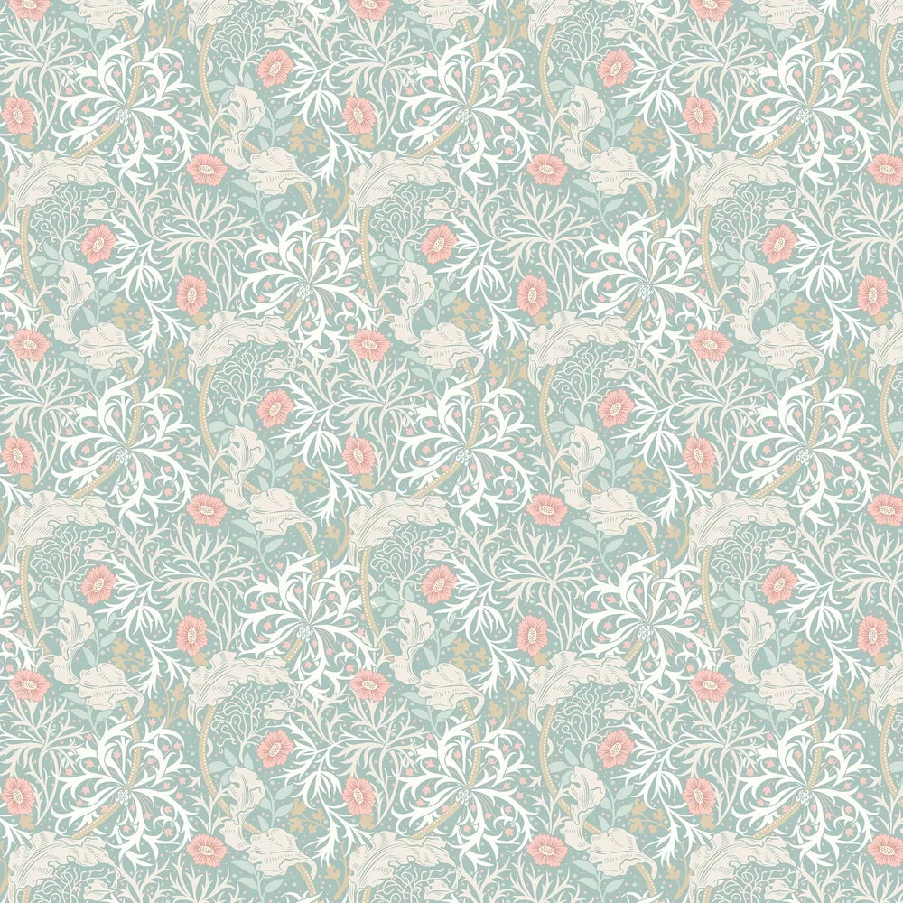 Seaweed Garden Wallpaper - Ohpopsi - Seafoam