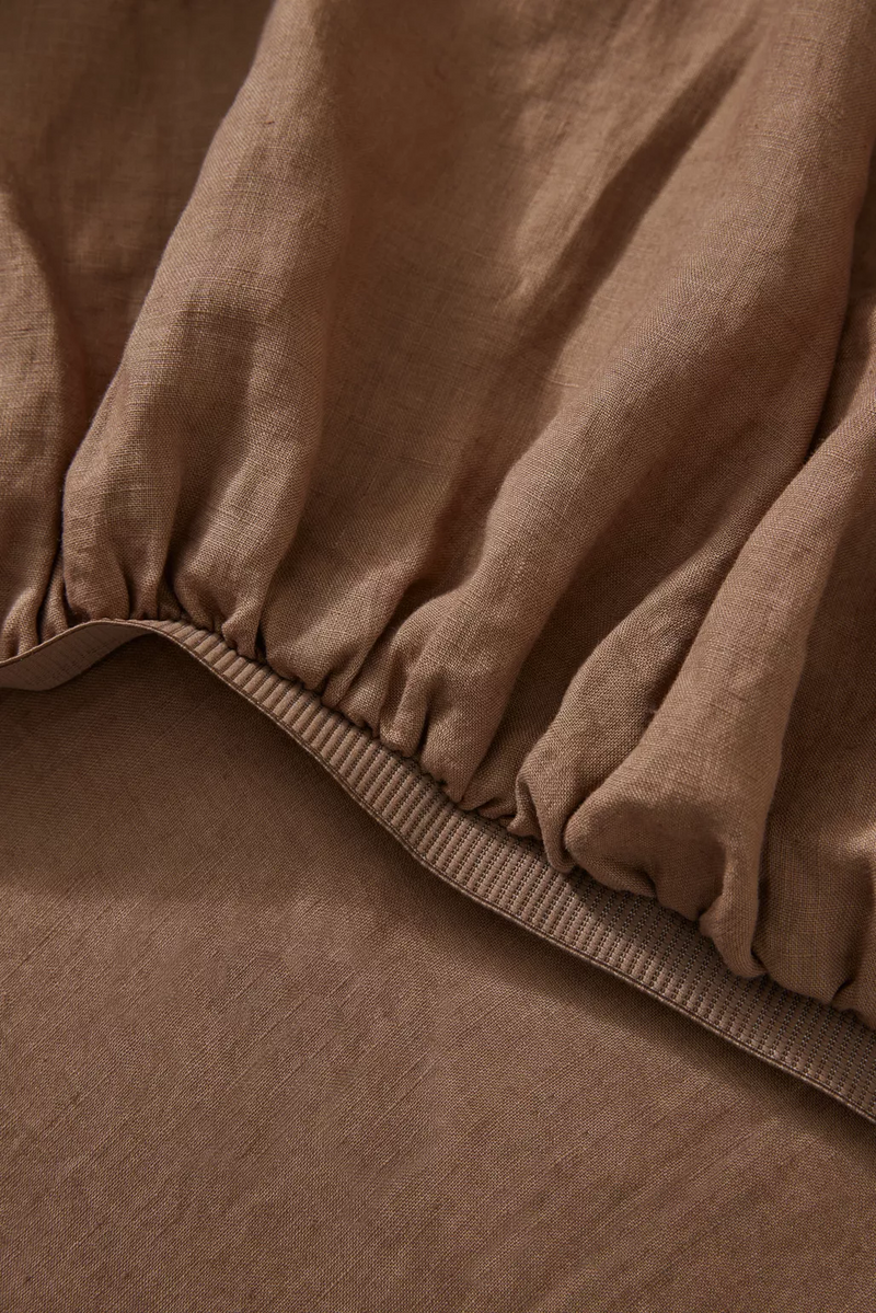 Ravello Linen Bed Sheet - 7 Colours