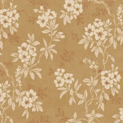 Vera - Custom Sized Wallpaper Mural (per m2) - Yellow