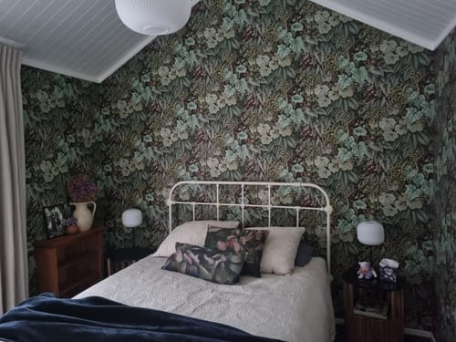 Masoala Wallpaper - Black - Discontinuing