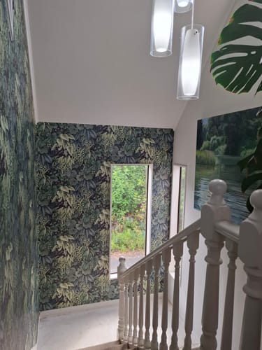Masoala Wallpaper - Black - Discontinuing