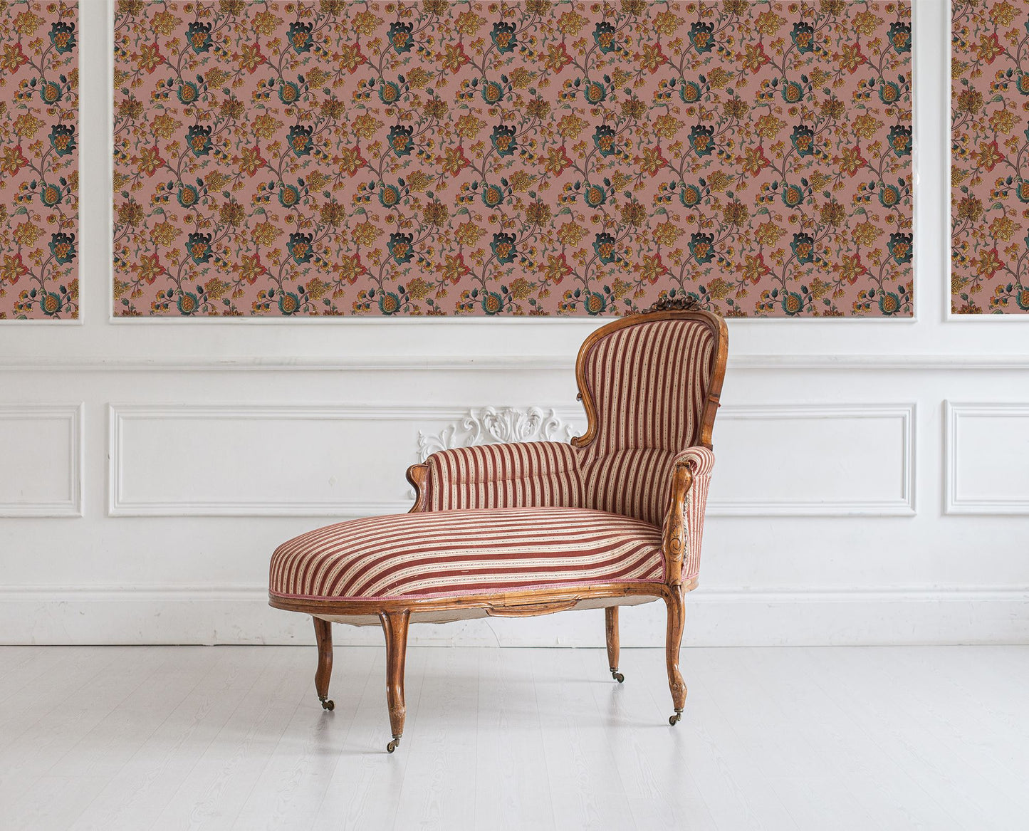 Jakob Jacobean - Customisable Wallpaper - Dusky Pink