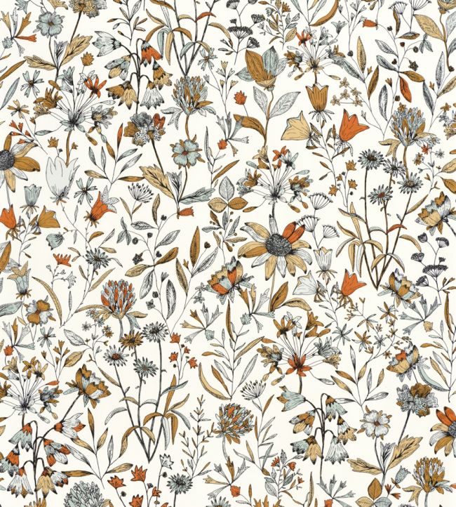 Jardin De Giverny Wallpaper - 5 Colours