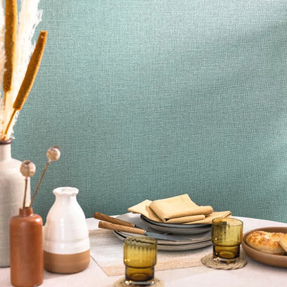 Uni Mat Wallpaper - Menthe