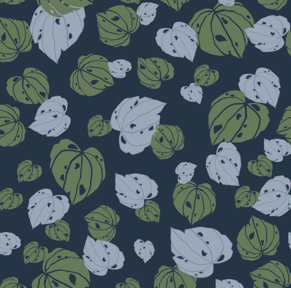 Sample - Kawakawa - NZ Wallpaper Series - Midnight