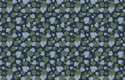NZ Bird Series - Kawakawa Fantail - Custom Sized Wallpaper Mural (per m2)