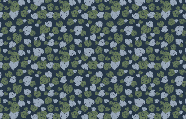 Sample – NZ Bird Series - Kawakawa Fantail - Custom Sized Wallpaper Mural (per m2)