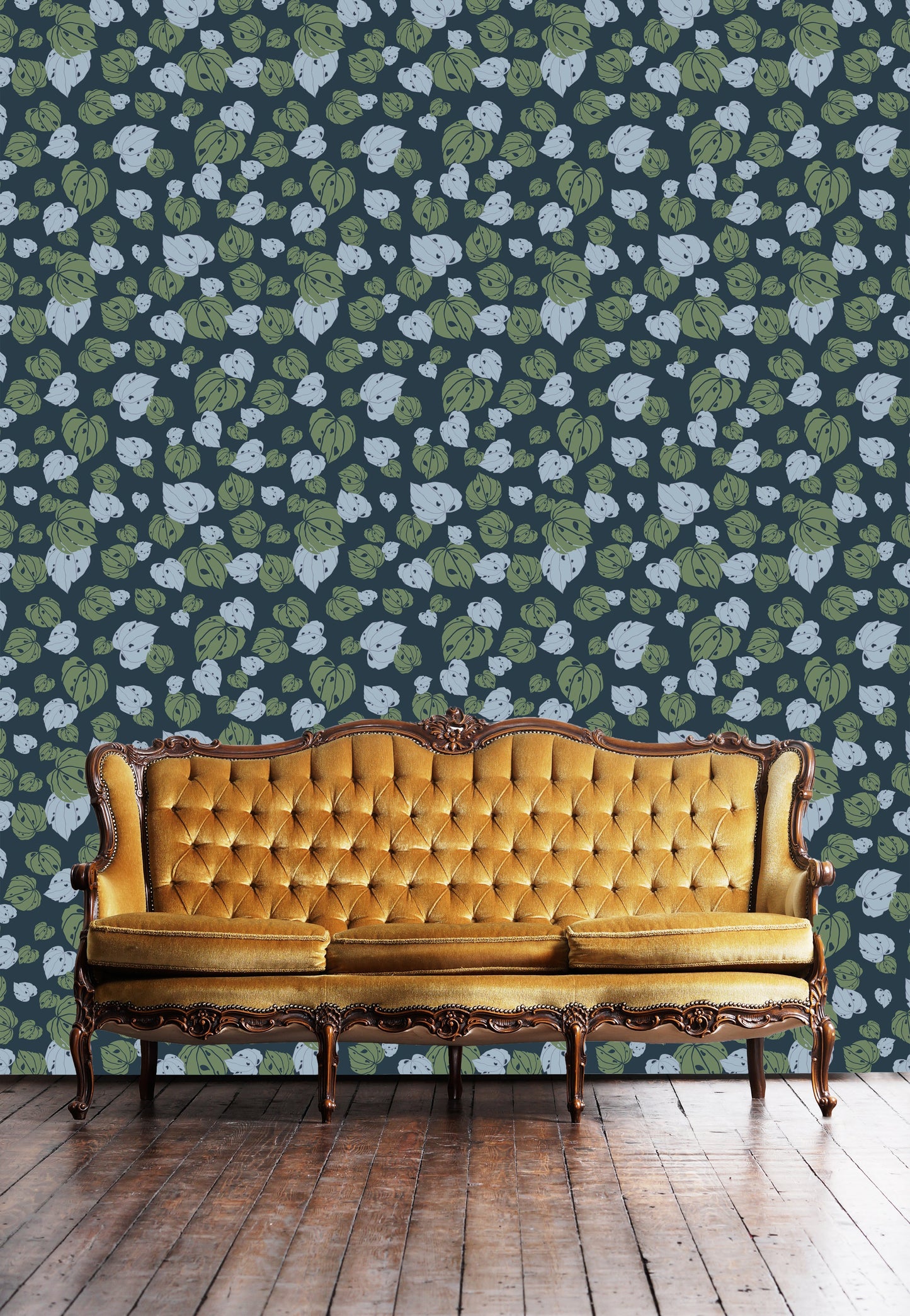 Kawakawa - NZ Wallpaper Series - Midnight