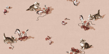 Kittens Wallpaper - Peach