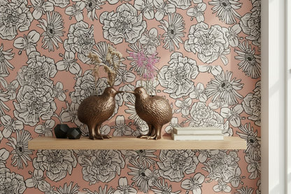 Kiwiana Bronze Kiwi Vases Room Shot
