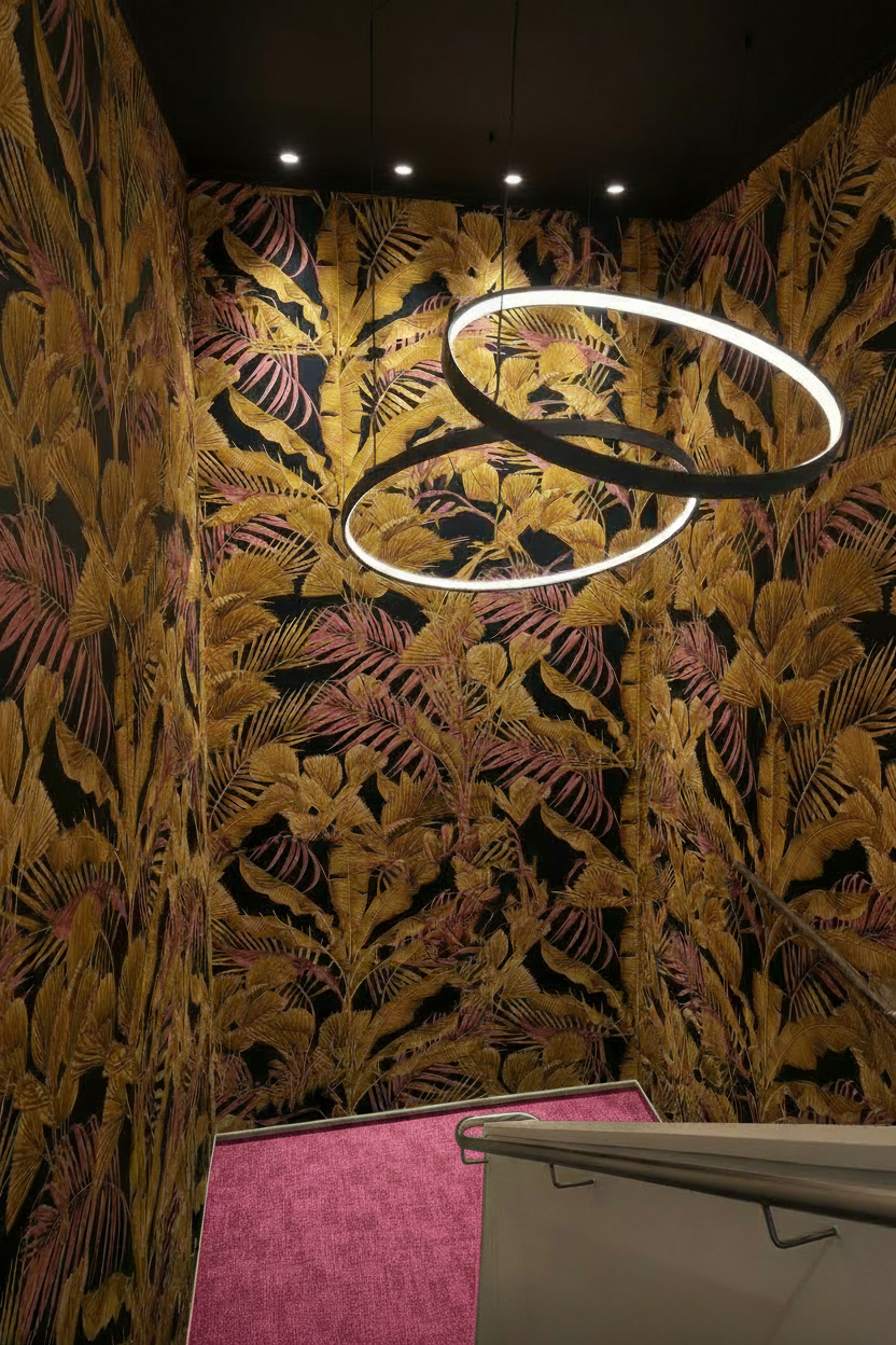 Large Palm Trees - Hybrid Wallpaper Mural