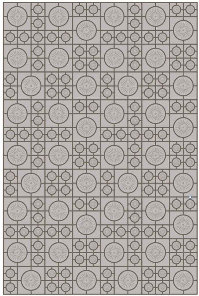 Retro Lino Wallpaper - Grey - Thick Lines