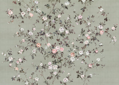 Rosellia - Custom Sized Wallpaper Mural (per m2)