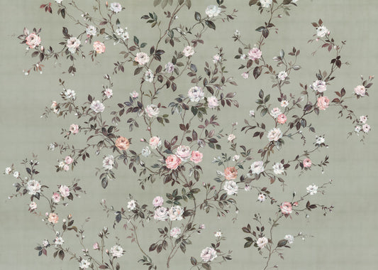 Rosellia - Custom Sized Wallpaper Mural (per m2)