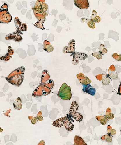 Magic Butterfly Wallpaper - Linen