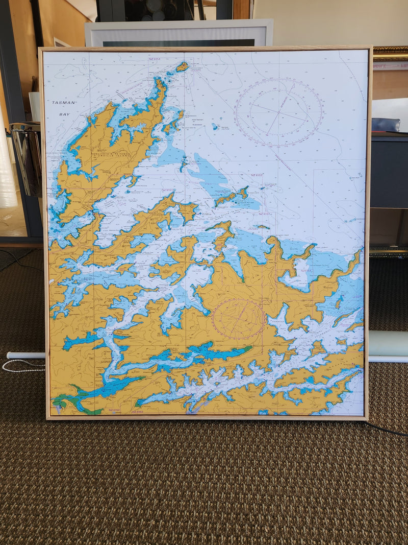 Nautical Chart Maps Art Prints - Home Decor Items
