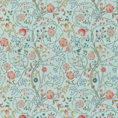 William Morris Mary Isobel Wallpaper - Blue/Pink