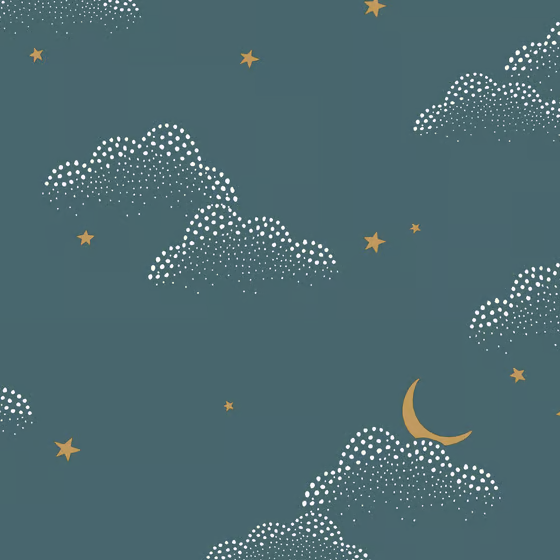 Sample - S’Evader Wallpaper - Midnight Blue