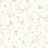 S’Amuser Wallpaper - White/Cream
