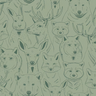 S’Amuser Wallpaper - Sage