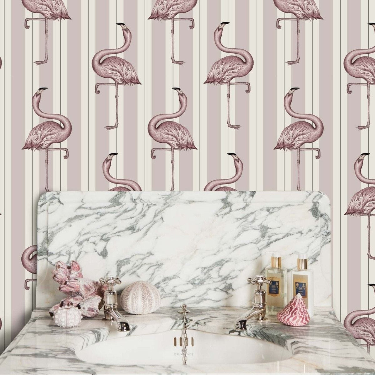 Flamboyance Hybrid Mural Wallpaper - House of Hackney
